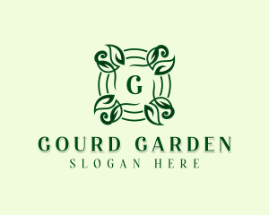 Botanical Garden Leaves logo design