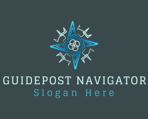 Navigator - Modern Navigator Compass logo design