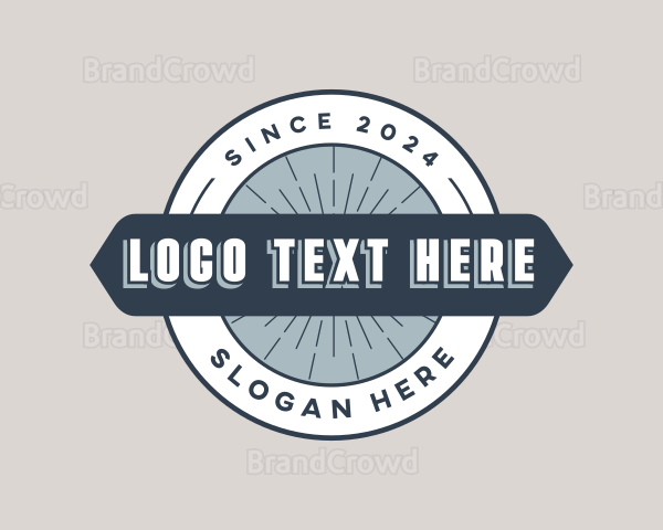 Generic Hipster Retro Business Logo