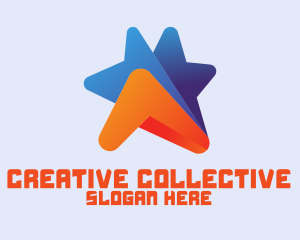 Modern Creative Star  logo design