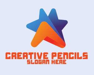 Modern Creative Star  logo design