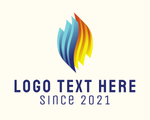 Gradient - Modern Heating and Cooling logo design