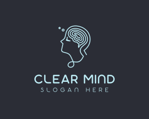 Mental Thought Mindfulness logo design