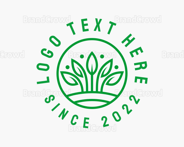 Eco Farm Gardening Logo