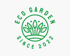 Eco Farm Gardening  logo design