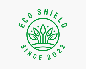 Eco Farm Gardening  logo design