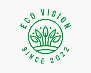 Eco Farm Gardening  logo design