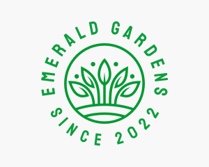 Eco Farm Gardening  logo design