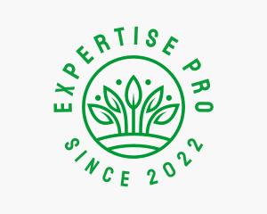 Eco Farm Gardening  logo design