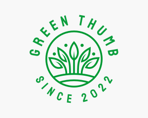 Gardener - Eco Farm Gardening logo design