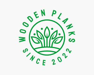 Eco Farm Gardening  logo design