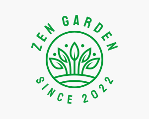 Eco Farm Gardening  logo design