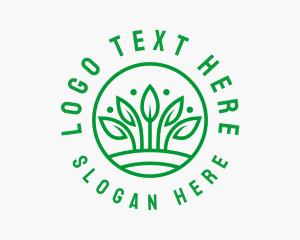 Eco Farm Gardening  Logo