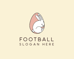 Egg - Egg Bunny Rabbit logo design