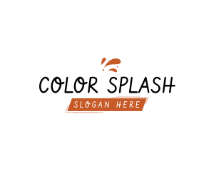 Playful Generic Splash logo design