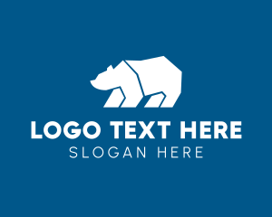 Conservation - Wildlife Polar Bear logo design