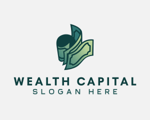 Capital - Money Cash Bill logo design
