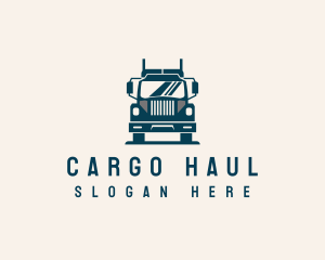 Truck Vehicle Transportation logo design