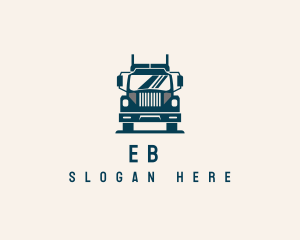 Moving - Truck Vehicle Transportation logo design