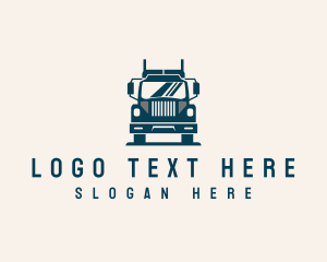 Vehicle - Truck Vehicle Transportation logo design