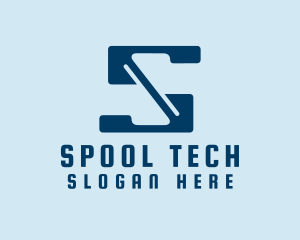 Super Tech Letter S logo design