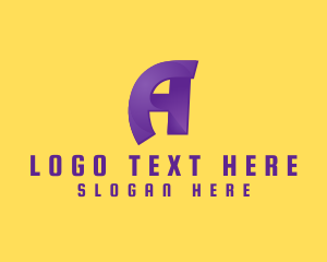 Modern Letter A Logo