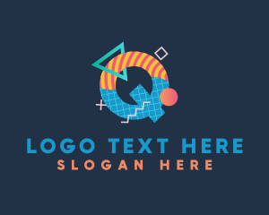 Lgbitqa - Pop Art Letter Q logo design