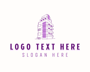 Skyscraper - Building Architect Structure logo design