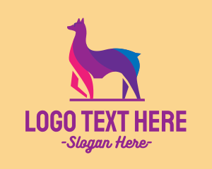 Colorful - Colorful Alpaca Sunglasses logo design