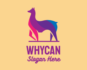 Colorful Alpaca Sunglasses Logo