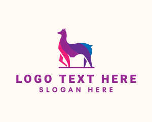 Animal - Alpaca Animal logo design