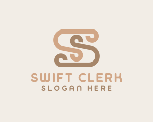 Interior Design Studio Letter S logo design