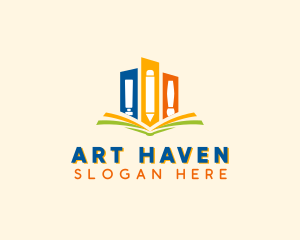 Kids Art Daycare  logo design