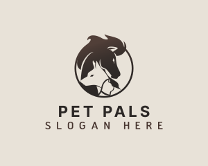 Animal Pet Veterinarian logo design