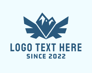 Traveler - Blue Mountain Summit logo design