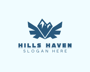 Mountain Summit Hiking logo design