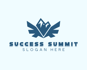 Mountain Summit Hiking logo design