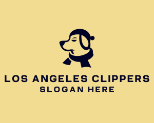 Animal Shelter - Winter Dog Scarf logo design