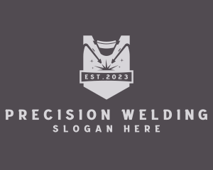 Welding - Welding Torch Metalwork logo design