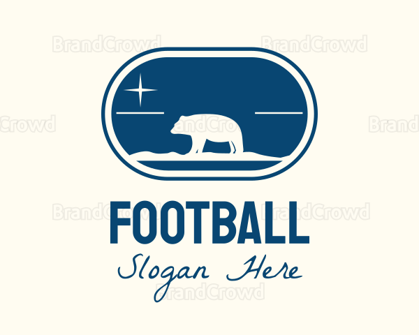 Blue Polar Bear Logo