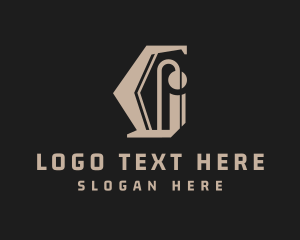 Decal - Artist Calligraphy Letter logo design