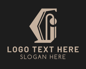 Tattoo Studio - Artist Calligraphy Letter logo design
