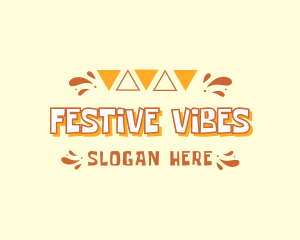 Festival - Colorful Festival Wordmark logo design
