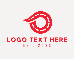 Letter O - Transport Automotive Letter O logo design
