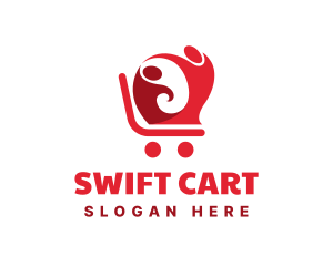 Shopping Cart People logo design