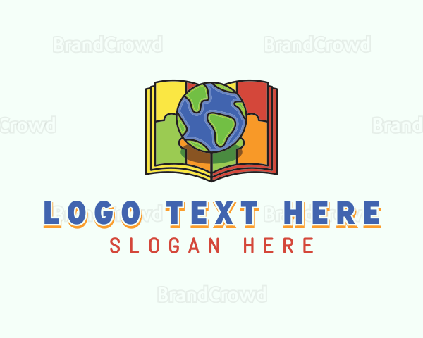 Globe Book Learning Logo