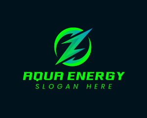 Voltage Lightning Energy logo design