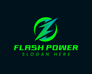 Voltage Lightning Energy logo design