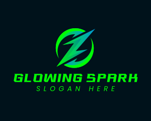 Voltage Lightning Energy logo design