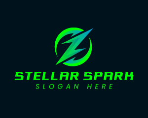 Voltage Lightning Energy logo design